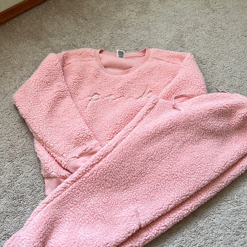 Pink PJ set
